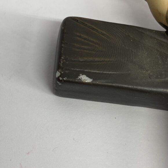 Ceramic Cross Crucifix Jesus Hand Painted VTG 7” Tall Wall Hanging - AS IS - Picture 3 of 10